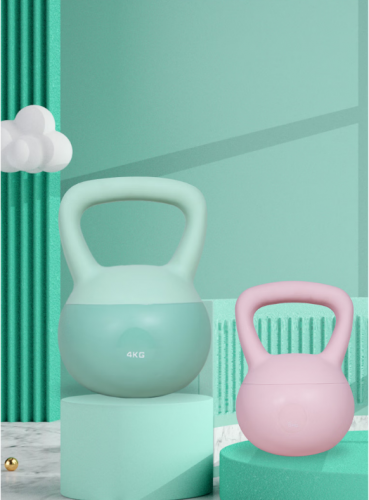 X-RIVALFITNESS 軟壺鈴女士健身家用提壺鈴