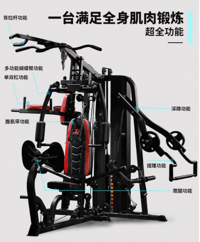 軍霞升級(jí)款三站位綜合訓(xùn)練器械