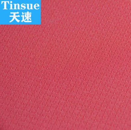 天速 比賽地膠乒乓球地膠  5.0mm 厚1.9mm耐磨層