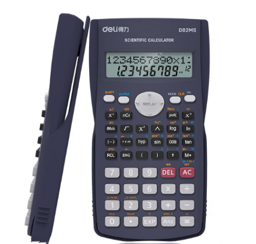 得力(deli)D82MS函數(shù)科學(xué)計(jì)算器 240種功能考試計(jì)算機(jī)(適用于初高中生)