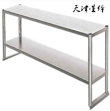 不銹鋼加厚雙層臺(tái)面立架 1500*300*600