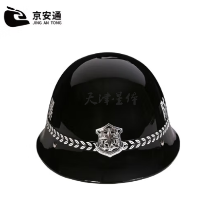 防暴pc頭盔安保器材執(zhí)勤務學校單位保安執(zhí)勤巡邏 黑色