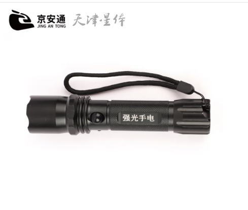 防暴金屬強(qiáng)光手電筒LED超亮遠(yuǎn)射車載可充電鋰電池防水防身戶外