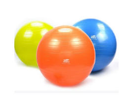 X-RIVAL FITNESS瑜伽球健身平衡球瑞士球 75cm (顏色隨機(jī)）